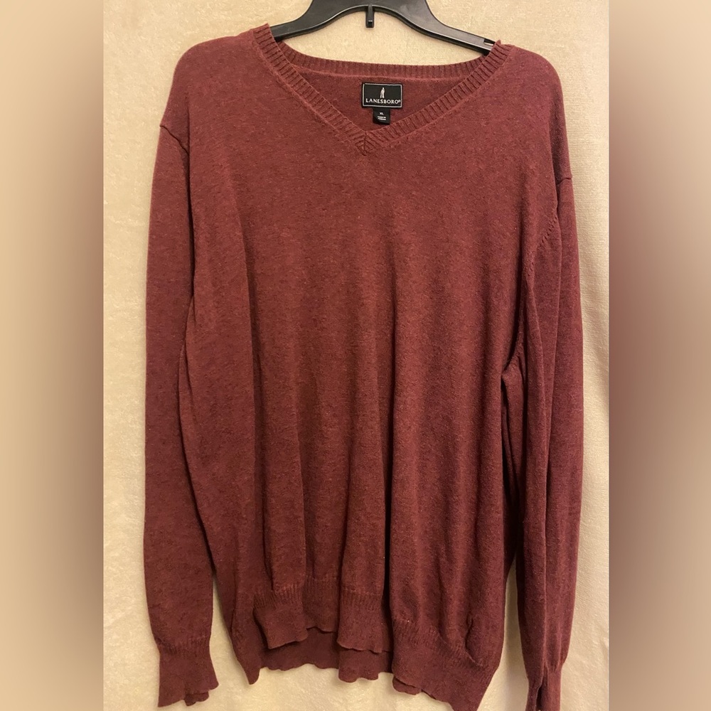 Lanesboro | Mens Dress XL V-neck Sweater